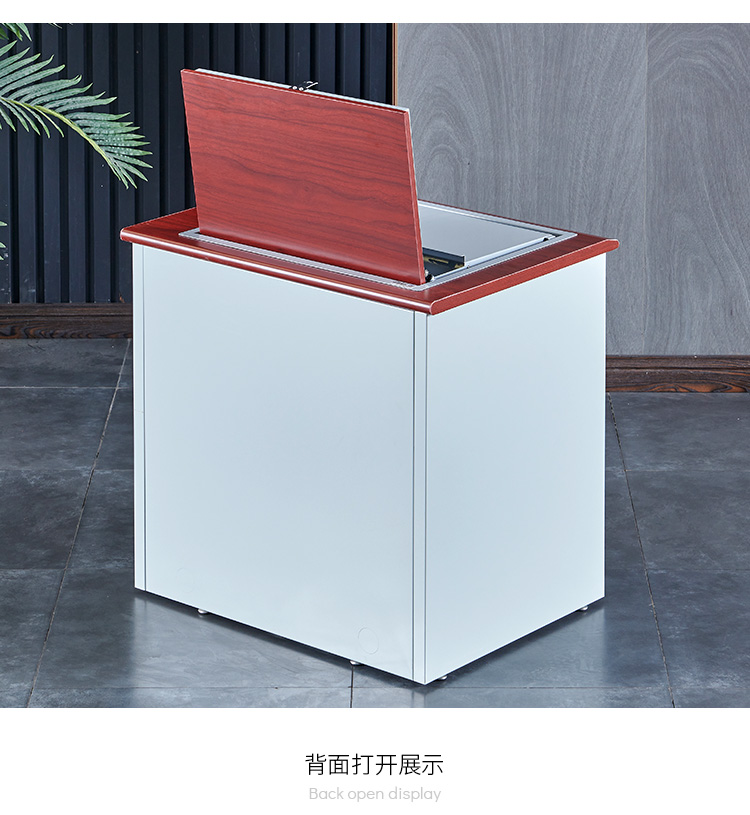 Zhongyue Bohua Desktop Flipped Computer Table Ergonomic Design School Education Learning Steel Wood Combination Training Table