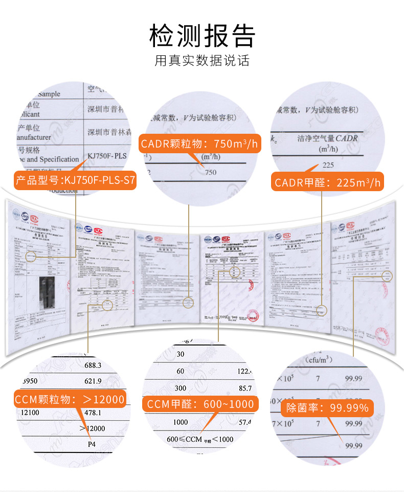 Safety of negative ion sterilization and formaldehyde removal for S7 PLSON household air purifier