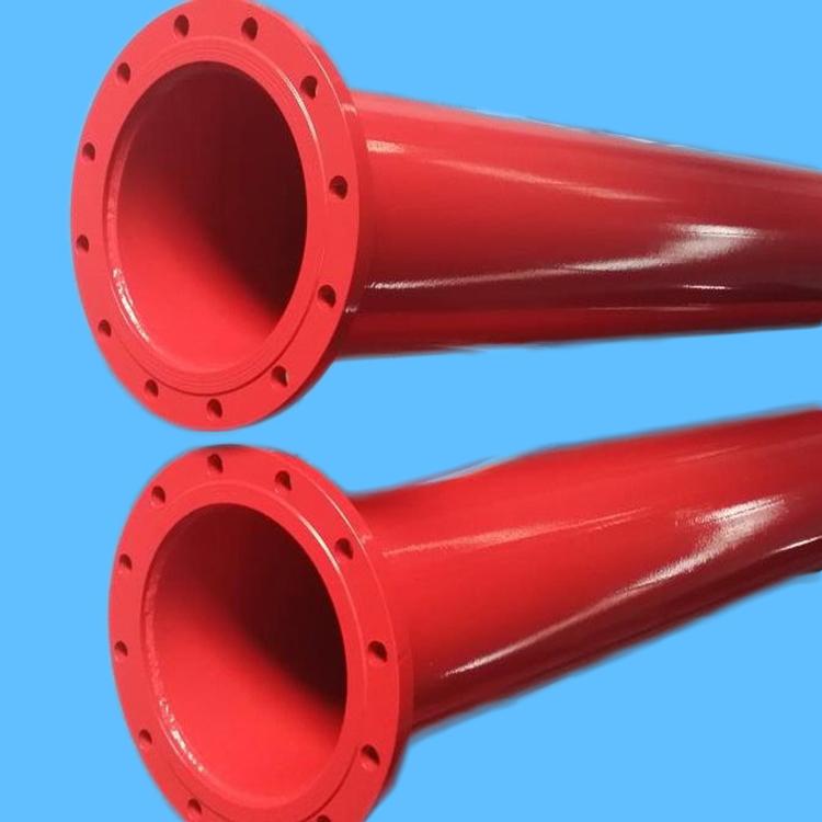 Epoxy coated pipes, high-pressure and corrosion-resistant, coated steel pipes, DN200 steel plastic composite pipes for fire protection