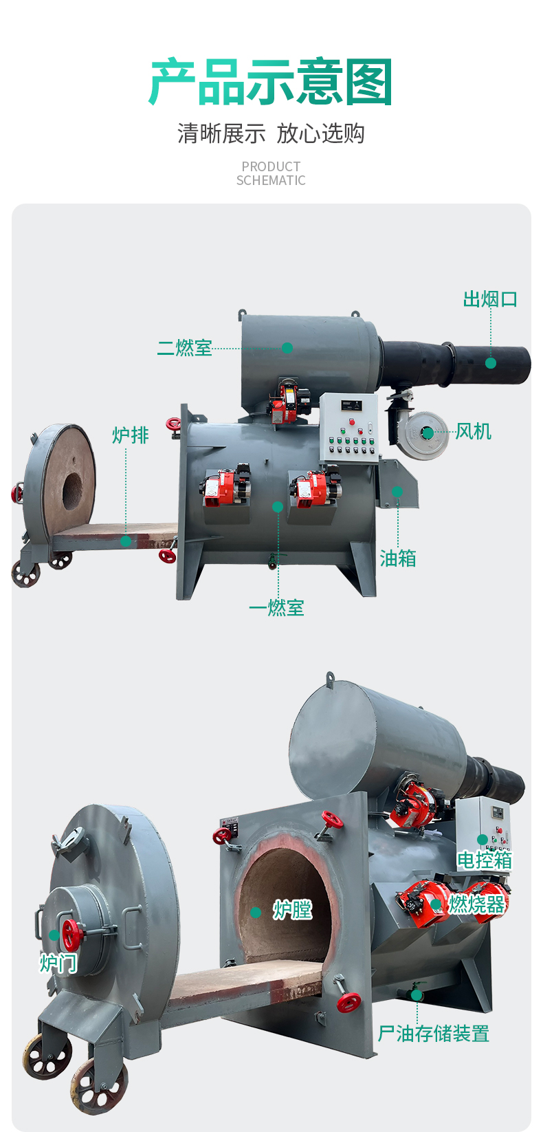 Pet dog cremation furnace is smokeless and odorless throughout the entire process, convenient for picking up ash in 30 minutes, and can handle 50 kilograms that meet emission standards