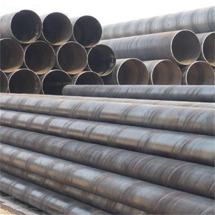 Double sided Submerged arc welding spiral steel pipe specification 152 * 20 supplied by the source manufacturer for thermal power station