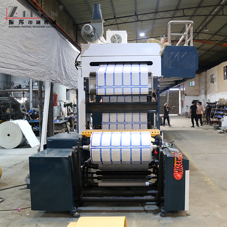 Zhenbang Printing Machinery Medical Packaging Bag Frame Coating Fully Automatic Flexographic Printing Machine Computer Controlled Printing Equipment