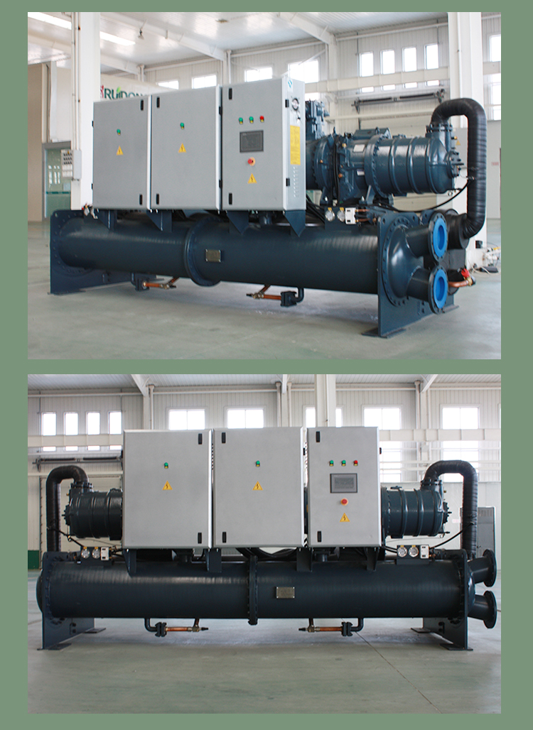 Cleaning and maintenance engineering of water-cooled screw chillers used in the source factory factory air-cooled industrial chillers