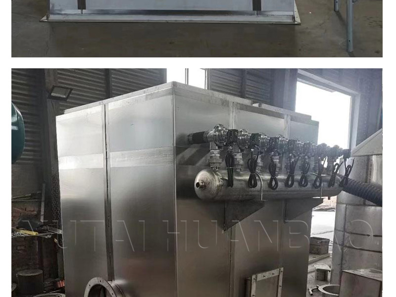 Manufacturing and installation of stainless steel bag type dust collector for dust collection equipment in milk powder factories