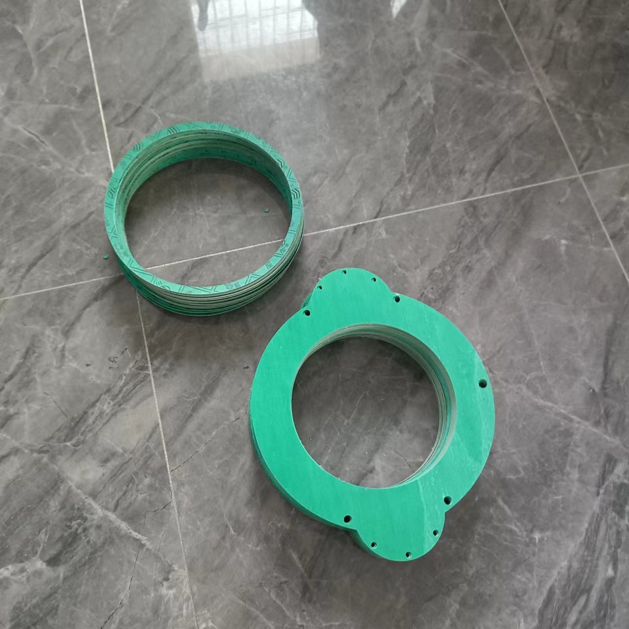 Shengzhang energy-saving, high and low pressure resistant asbestos gasket, oil resistant rubber sealing gasket can be customized and supplied