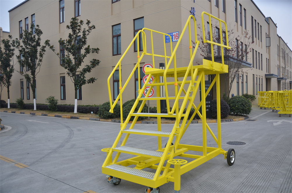 Yunhong Aluminum Alloy Aircraft Maintenance Platform Mobile Ladder Welding Aluminum Alloy Equipment