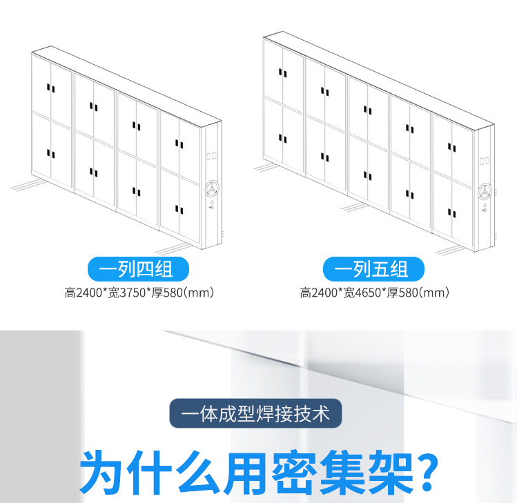 Computer controlled track dense cabinet file dense rack data cabinet appearance electrostatic spray molding