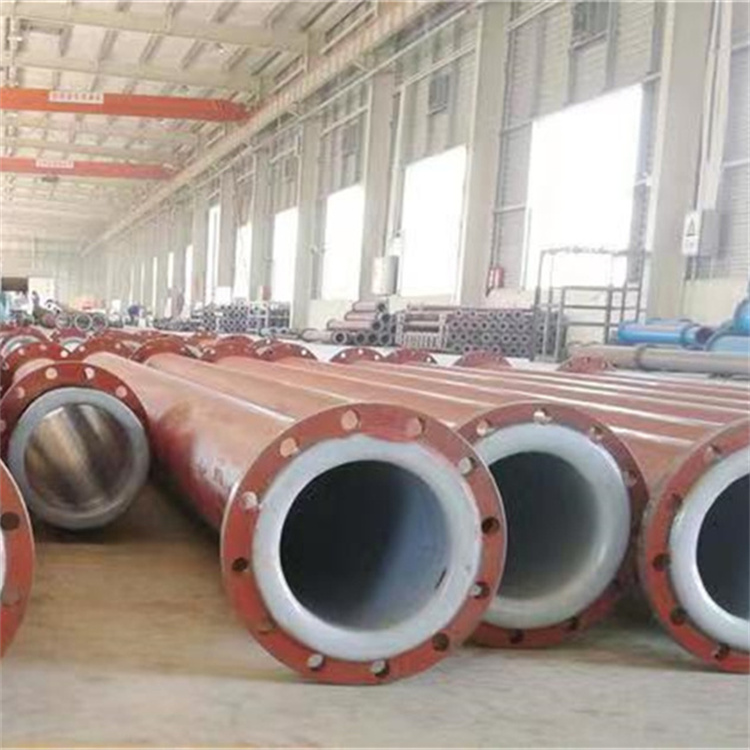 Cangzhou Mingjie Pipe Lining PTFE Pipe Fitting Customized Drinking Water Chemical Gas Procurement Pipe