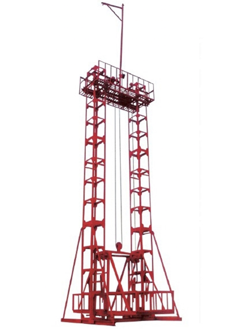 SSE160 Building Gantry Elevator Site Gantry Crane Loading Platform Customized Derrick Machine Single Cage Double Cage