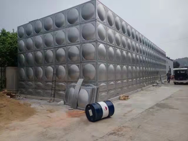 Factory stainless steel insulation, fire protection, daily assembly, welded school hospital water tank