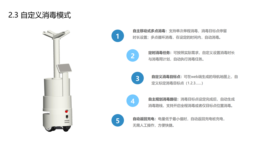 Yun Zhixing Public Service Intelligent Disinfection Robot Indoor Automatic Atomization spray Disinfection Robot