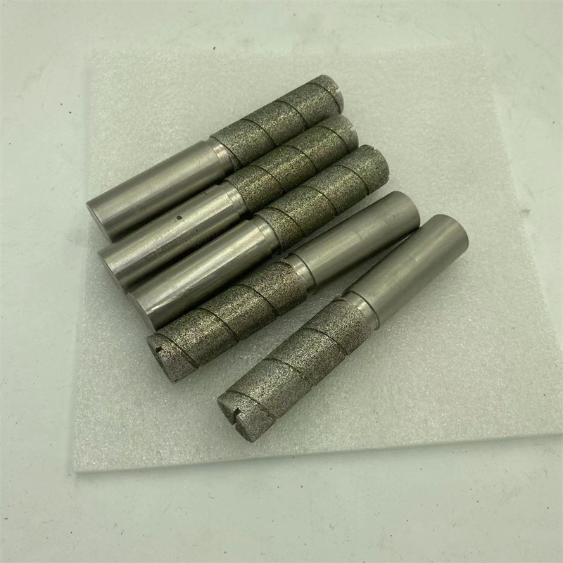 130mm Extended Electroplated Diamond Grinding Head for Grinding Tungsten Steel Ceramic Glass Grinding Wheel