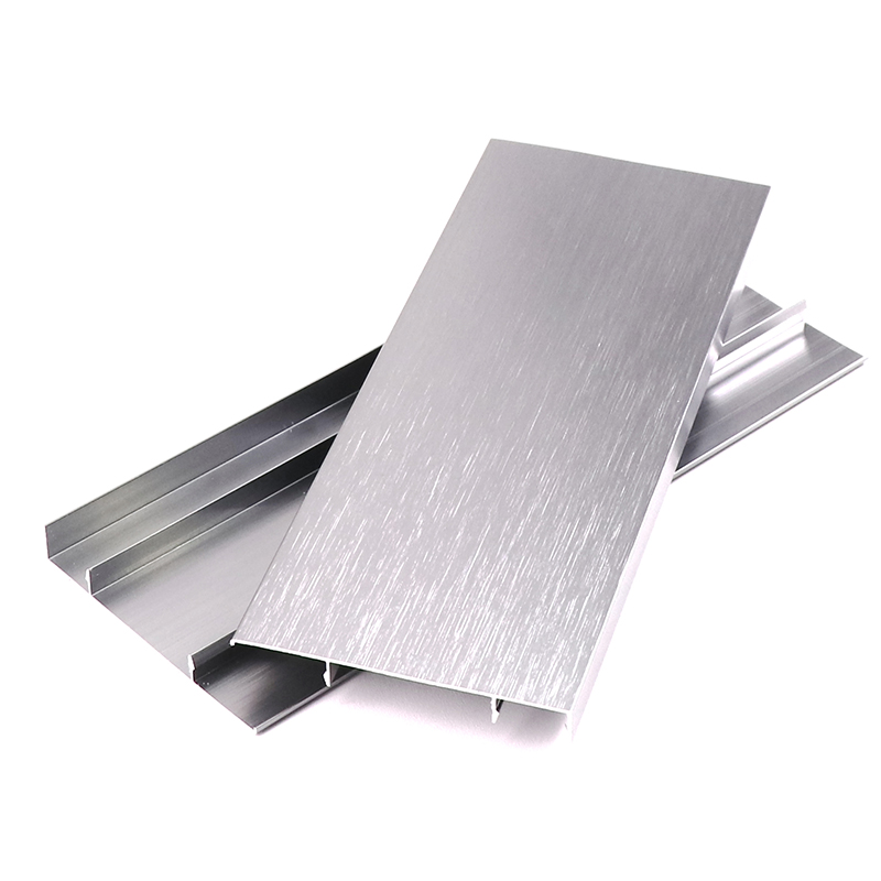 Tooling aluminum alloy skirting board manufacturer waterproof environmental protection Baseboard brushed rose gold spot wholesale