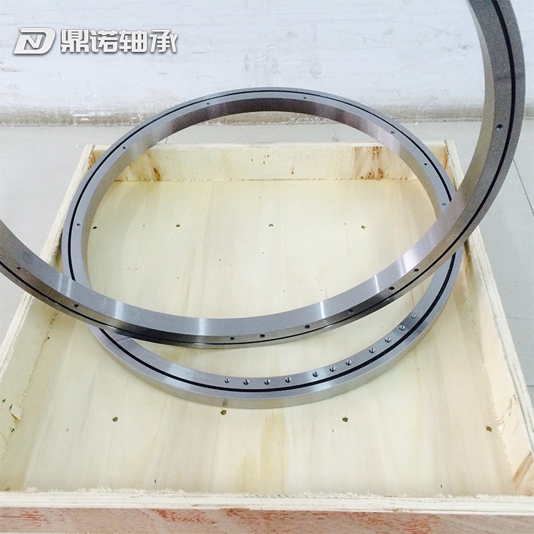 Thin-walled slewing bearing, rotary table bearing, ultra-thin, ultra-light, high-speed four point contact ball type slewing bearing