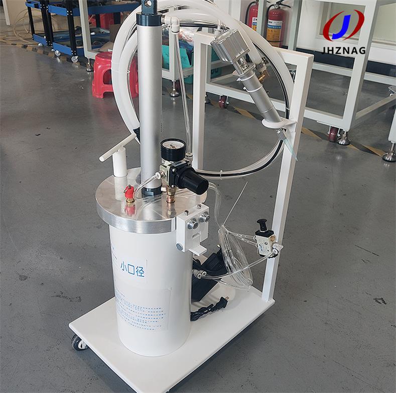 2600ml silicone dispensing machine handheld semi-automatic white glue dispensing equipment with large capacity pressure glue bucket dispensing equipment