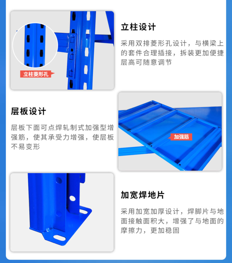 [Tire rack] Automobile store combination rack, heavy-duty crossbeam storage, tire display, and material rack