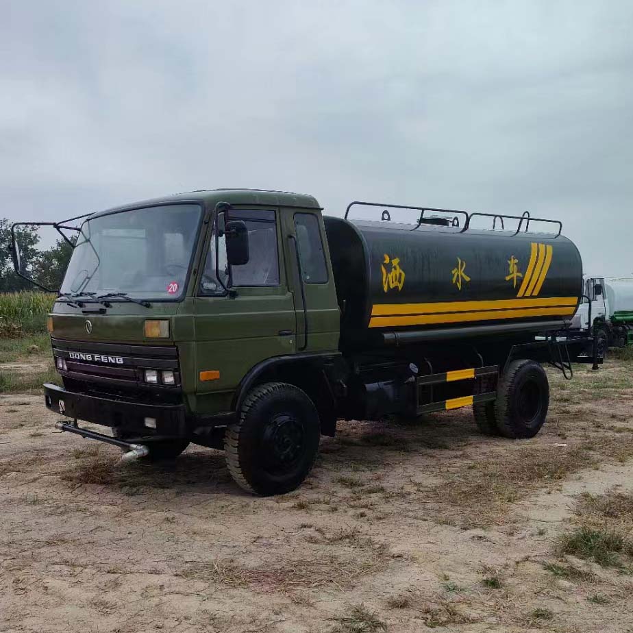 Boutique second-hand Dongfeng 145 sprinkler, Zhenchi 12 square green sprinkler, retired chassis, road flushing vehicle