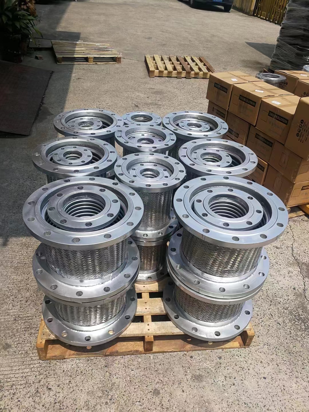 Huanxin German Standard Rubber Soft Joint Flexible Soft Connection Pipeline Compensation Connection KXT-DN80