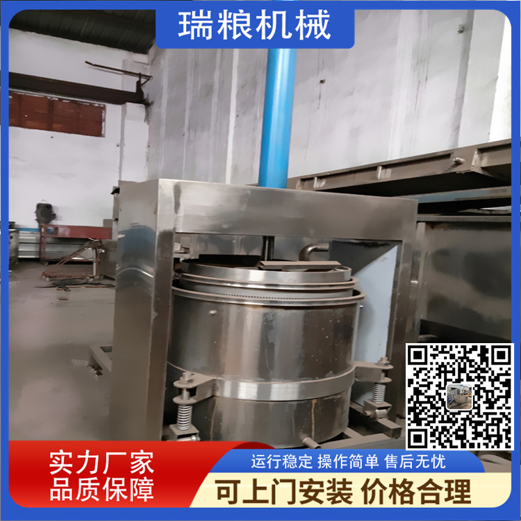 Customized single barrel spiral extrusion juicer, fruit and vegetable pressing equipment, fully automatic pomegranate seed pressing machine