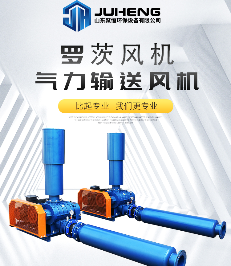 Roots blower DN-80 lint spraying cloth blower equipment for high-pressure sewage treatment Roots blower