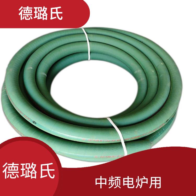 Intermediate frequency furnace rubber hose clip, Deluxe DELOX cooling water conveying non-conductive