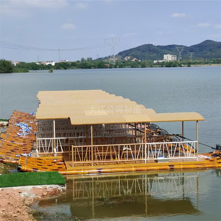 PVC画舫船 防腐耐老化设计 公园湖面观光船 厂家批发