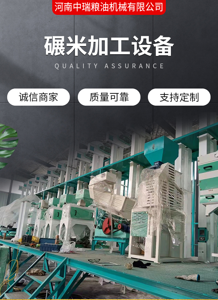 Complete set of rice processing equipment, new combination rice milling machine, 150 ton rice production line, one machine with multiple functions