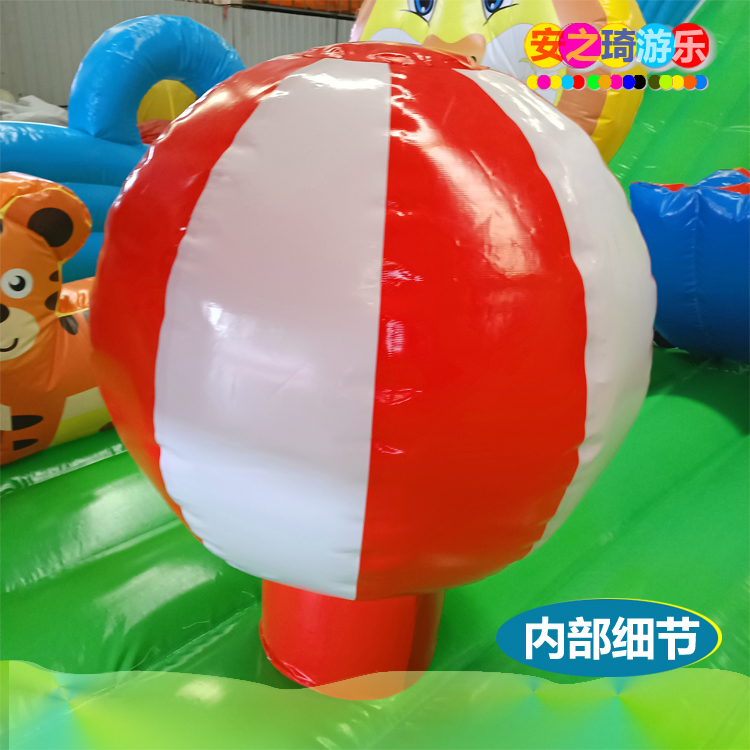 New Children's Outdoor Trampoline Large Inflatable Toys Naughty Fort Anzhiqi Amusement Equipment