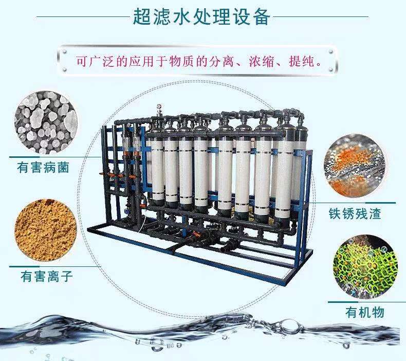 UF8040 ultrafiltration membrane RO reverse osmosis deionized water equipment pretreatment of ultrapure water equipment aquaculture wastewater