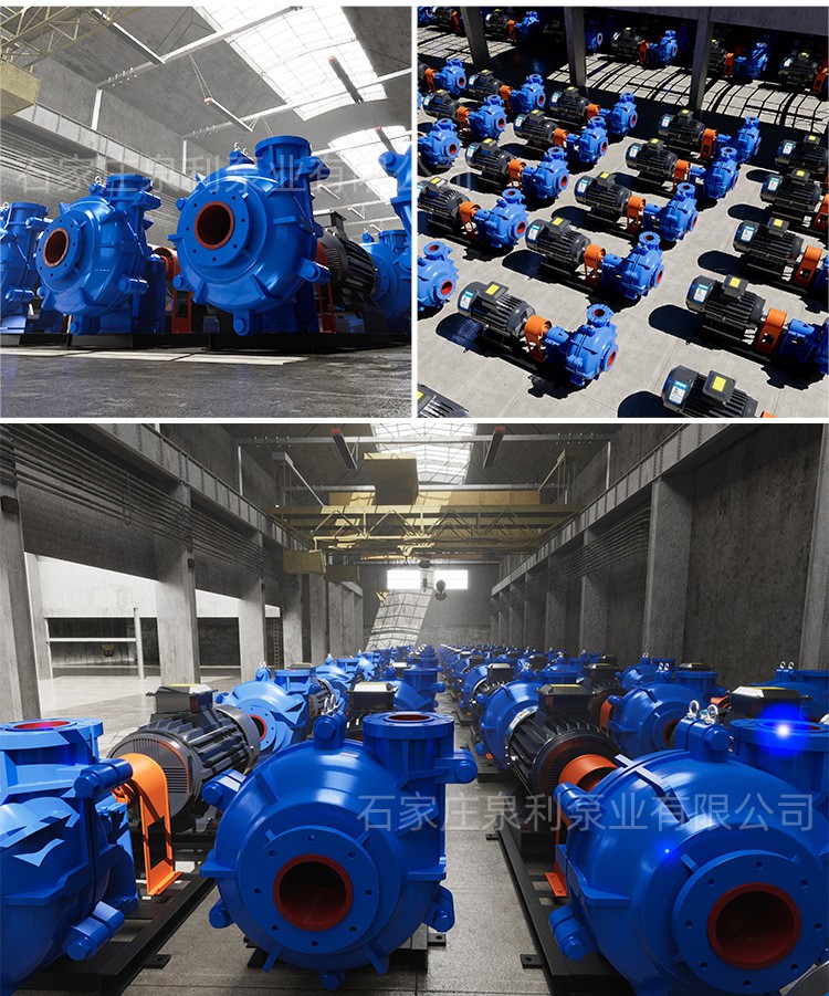 Horizontal ZJ slurry pump sewage pump, mining high-power and high-flow slurry transportation sediment pump, fine sand recovery pump