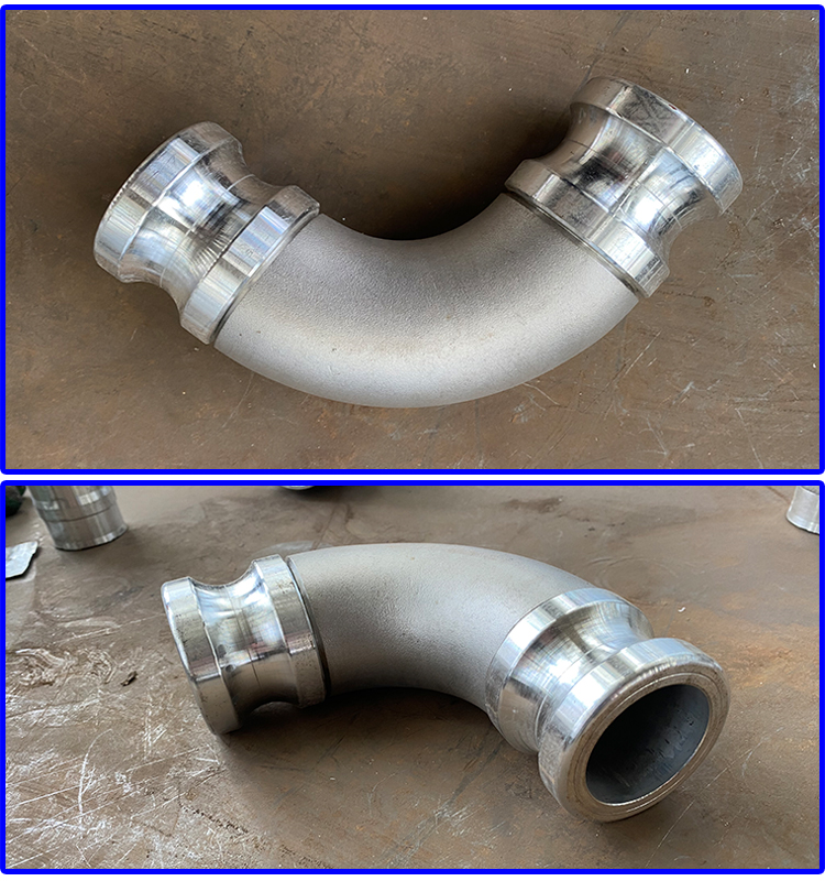 Quick connector, open and closed, quick connector, elbow, quick insertion, quick change DC DP male and female head, welding free