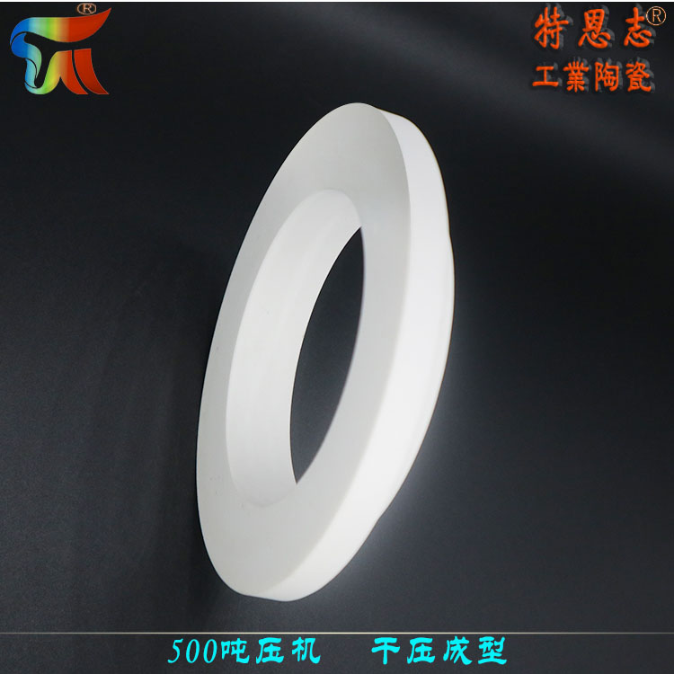 Dry pressure forming method for alumina ceramic mechanical seals, dynamic and static ring ceramic seals