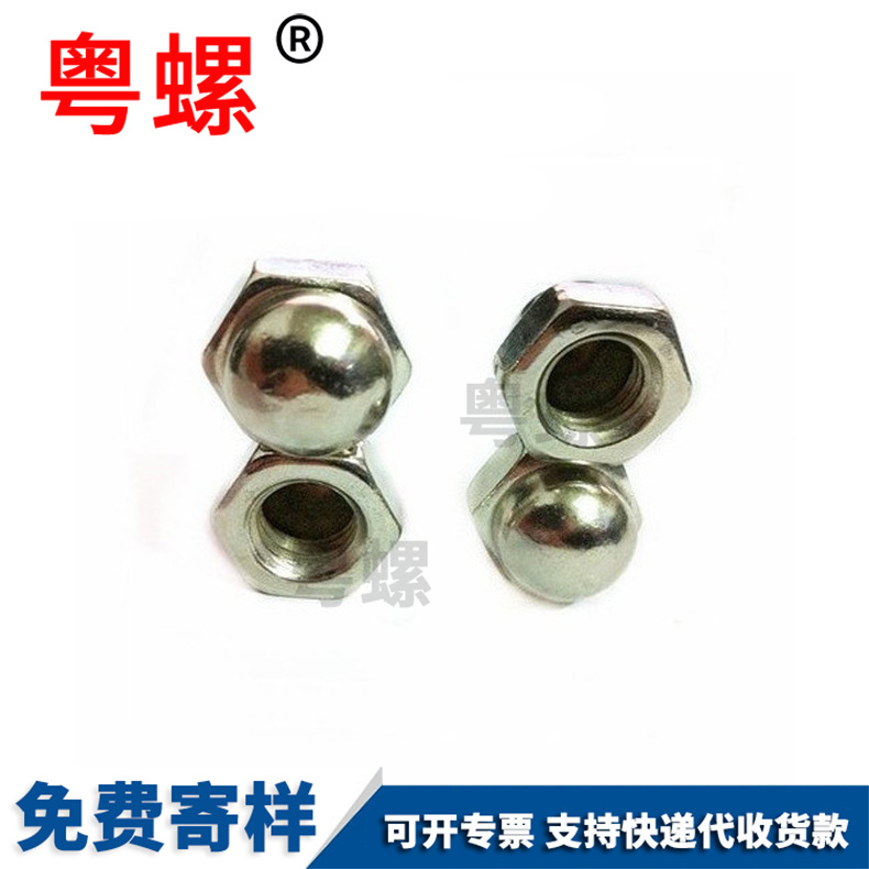 Dome Nut Customized Hexagon Decorative Nut Wheel Screw Decorative Nut M4 M5