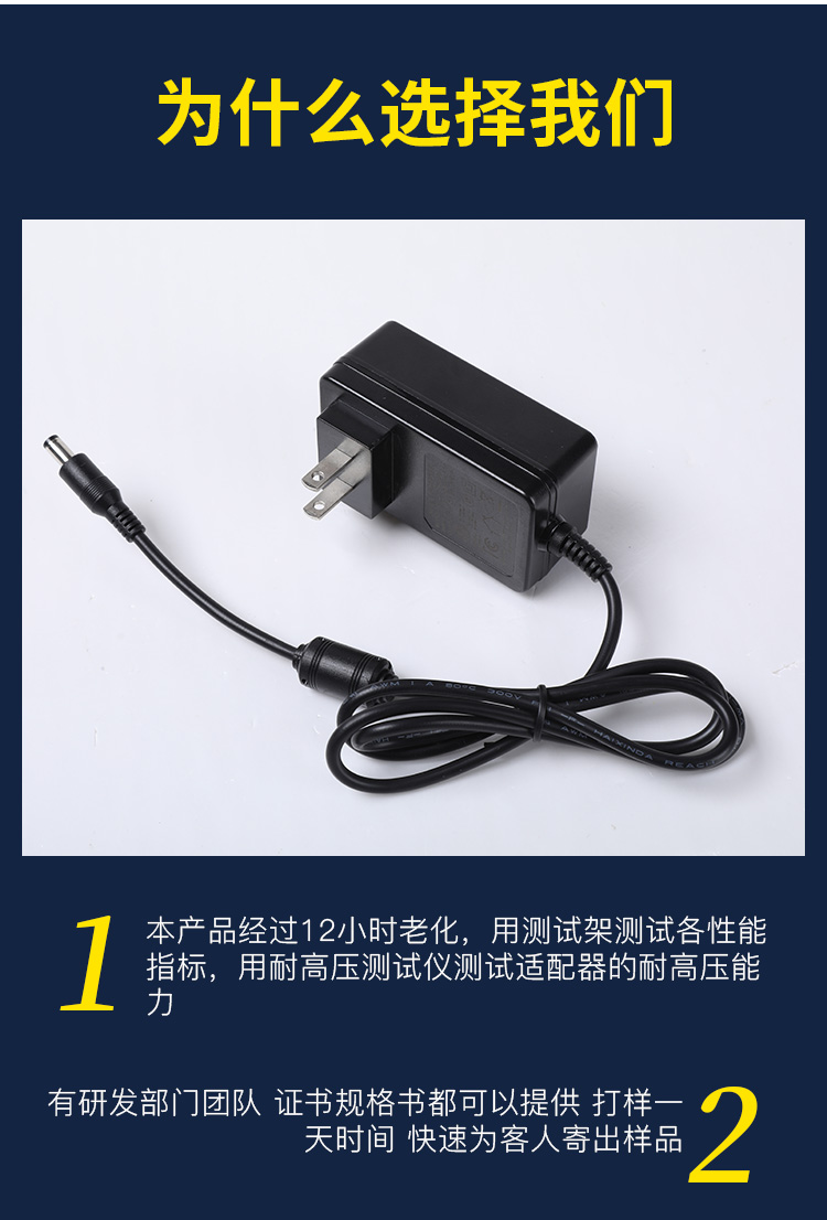 Tengdaxing power adapter FCC ETL CCC PSE GS CB CE BS plug-in wall 12v2.5a certified safety regulations