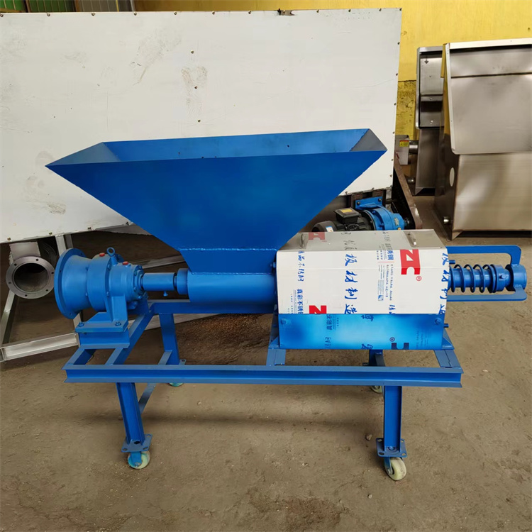 Microfiltration type solid-liquid separator, Chengyu sweet potato residue dehydration and treatment machine, 200 type chicken manure squeezing machine