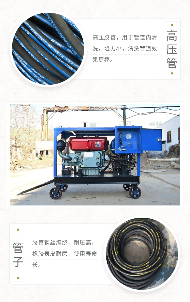 Shangjie Machinery produces a 200 kg pressure tap water pipeline sediment and scale cleaning machine