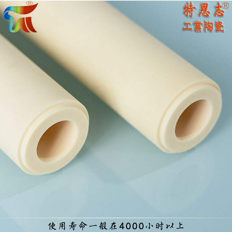 Tenzhi brand dry isostatic pressing 99 alumina alcohol washed ceramic plunger sleeve