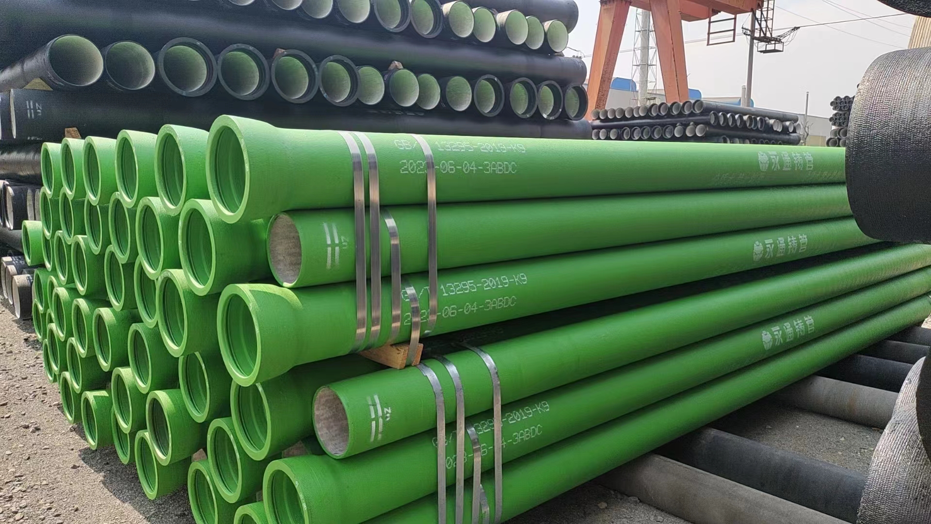 Lecong ball milled cast iron pipe for municipal engineering, Yongtong brand, Xinxing Century K7 K9 DN150 DN1000