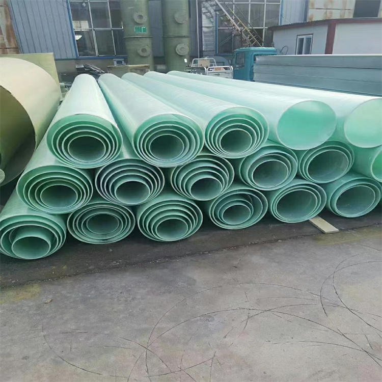 FRP organic winding fiberglass pipeline ventilation pipe with sand inclusion, drainage and sewage cable protection pipe