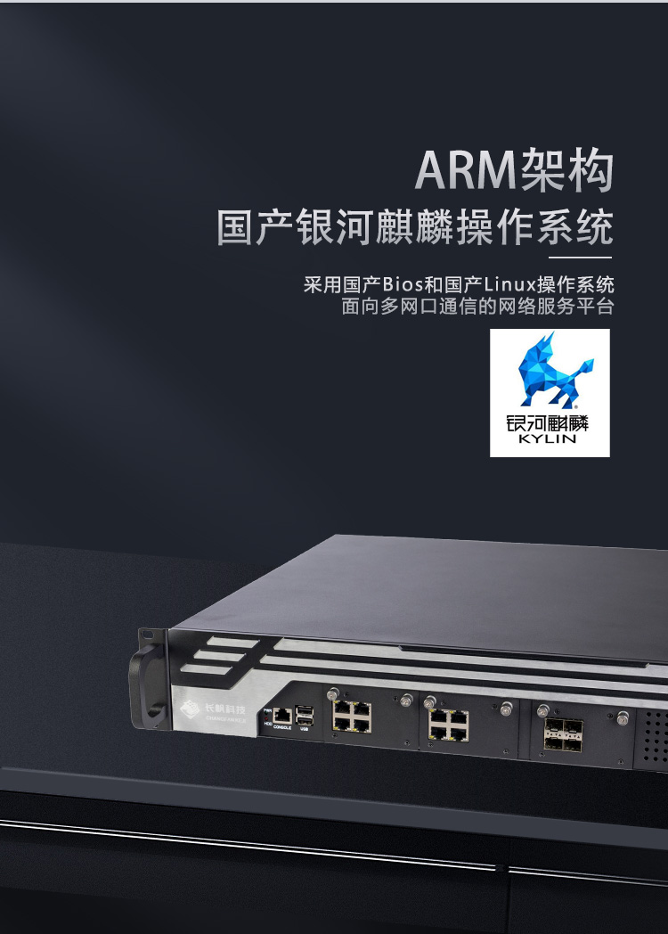 1U rack type dual channel server, Haiguang Feiteng Megachip multi-core threaded Kirin system, domestic Xinchuang product