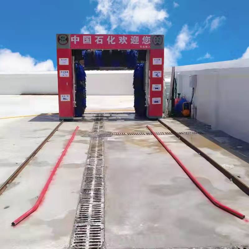 Computer automatic car washing equipment integrated machine, commercial large intelligent gantry reciprocating fully automatic air drying car washing machine