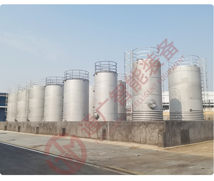 Tongguang Intelligent 304/316L stainless steel storage tank Chemical food Baijiu storage tank Corrosion resistant acid-base storage tank