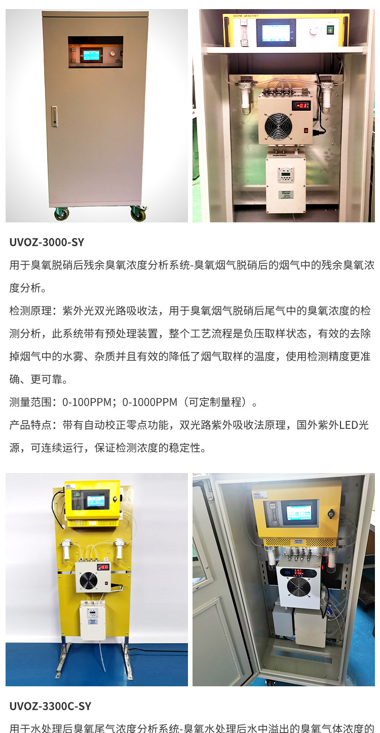 Adier UVOZ-3000 ozone exhaust gas analysis system is easy to install and debug on site, with sufficient supply of goods