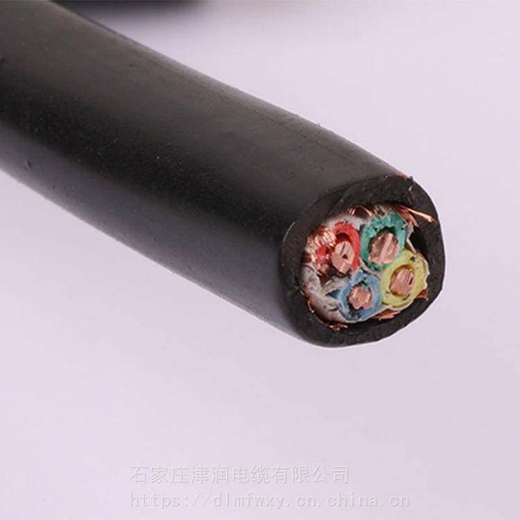 津润MY阻燃电缆MYQ-4*1.5低压照明线 矿用电缆线