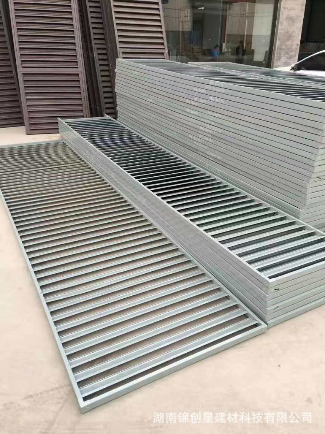 Aluminum alloy louvers, external wall rainproof louvers, duct ventilation louvers, adjustable louvers