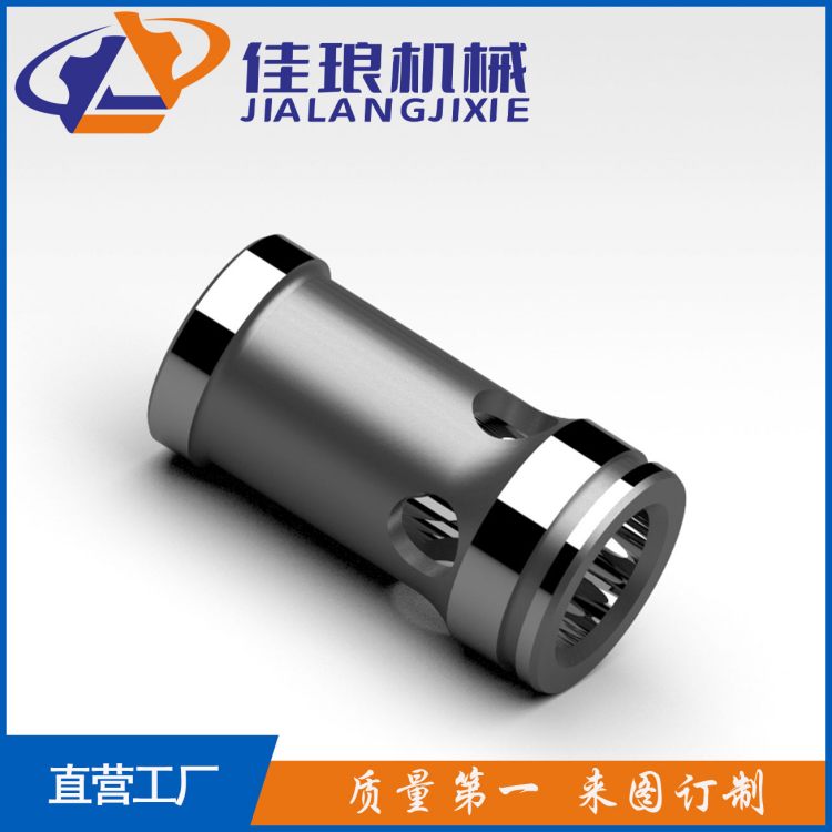 液压阀芯组件无心磨圆柱度0.002精度要求极高的DN15多路阀