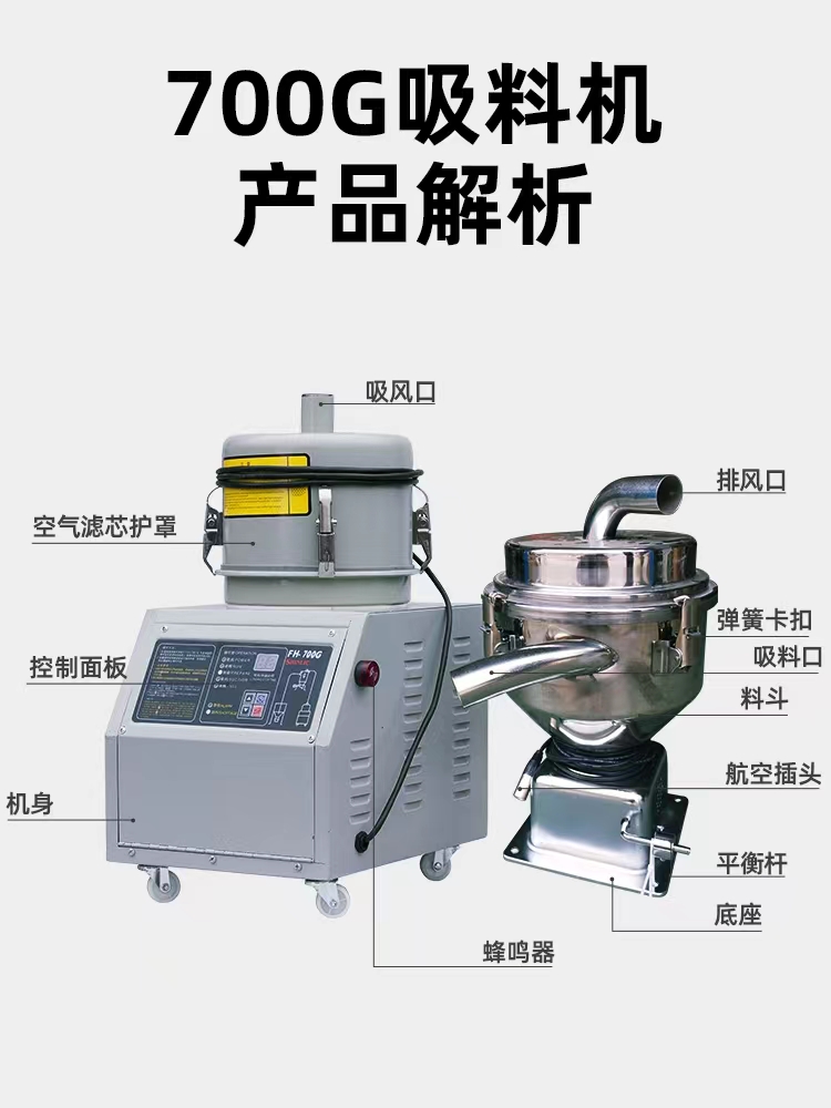 Suction machine injection molding machine auxiliary machine 300G 700G 800G 900G fully automatic feeding machine