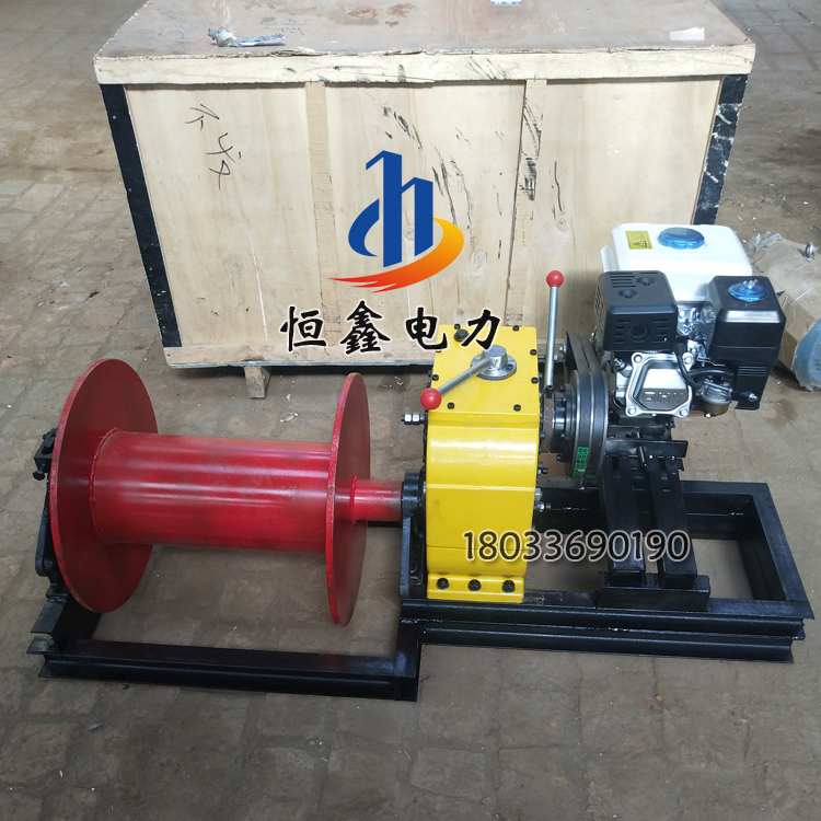 8 ton diesel traction engine heavy lifting hoist 5 ton gasoline powered winch Hengxin Electric Power