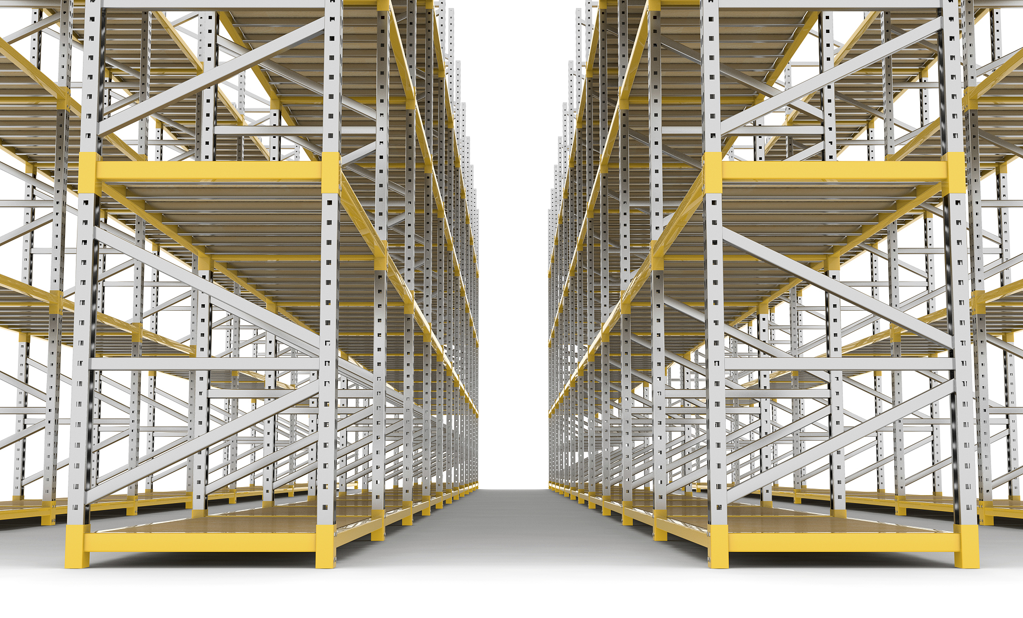 Automated warehouse shelves, intelligent logistics warehousing, customized large-scale warehouse three-dimensional warehousing design