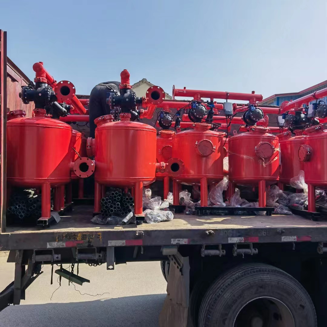 Fully automatic backwashing sand and gravel filter, quartz sand agricultural irrigation equipment, greenhouse orchard, field drip irrigation, sprinkler irrigation
